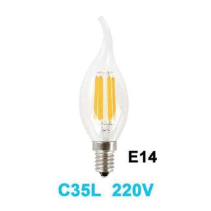 Planet Gates C35L E14 220V / 6W / Cold White Gitex Antique LED E27 Bulb Retro Lamp 220V 2W 4W 6W 8W LED Filament Light E14 Glass Ball Bombillas LED Bulb Edison Candle Light