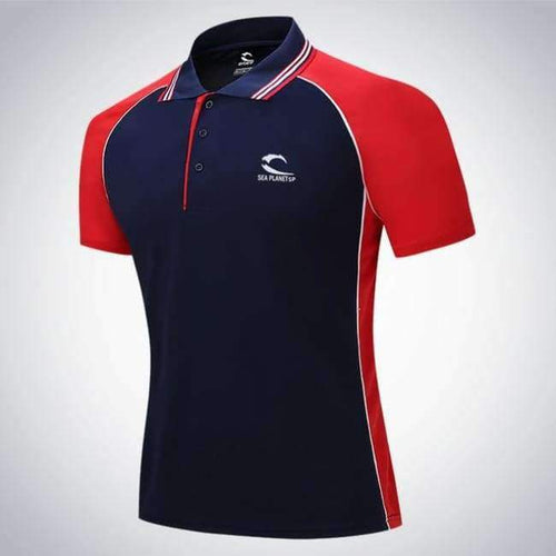 Planet Gates C4 / M Men Tennis clothing solid male Fitness Run jogging Outdoor sports badminton T-shirt Short Sleeve breathable polo shirt