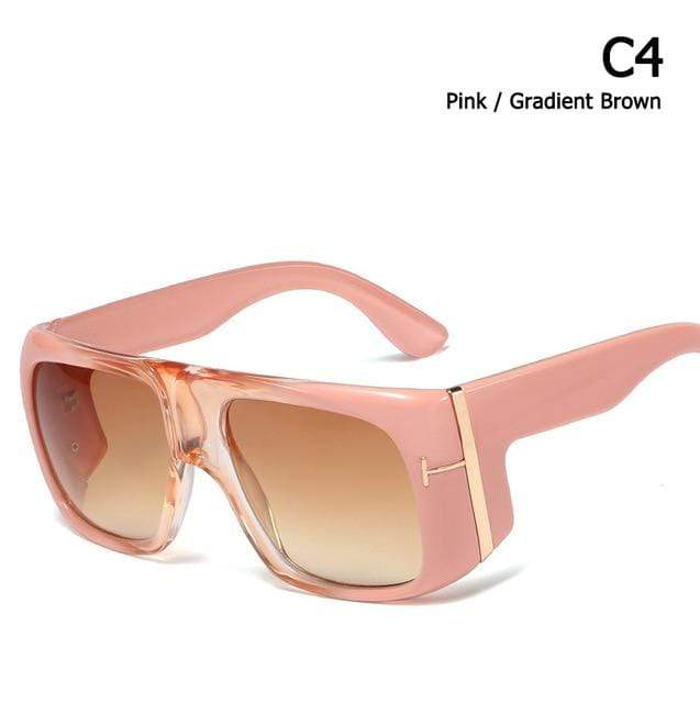 Planet Gates Fashion Oversized Shield GINO Style Gradient Sunglasses Cool Men T Metal Gradient Sun Glasses Oculos De Sol 95208