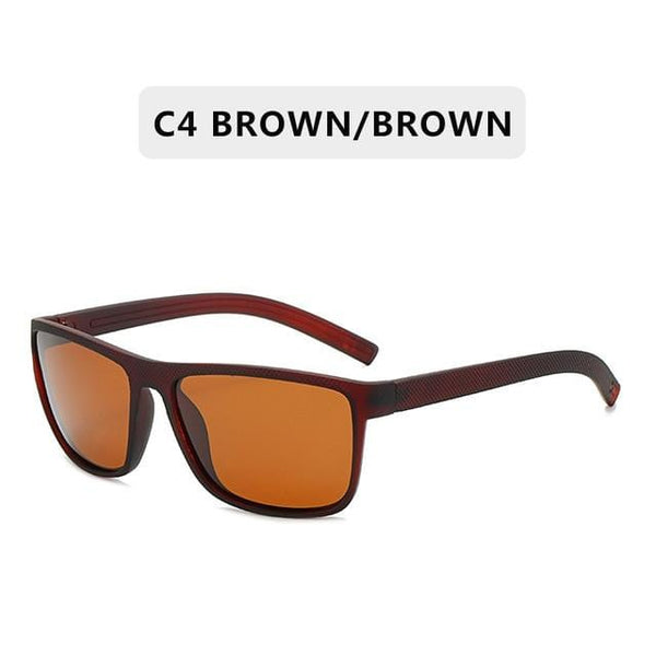 Planet Gates C4 Polarized Sunglasses For Men Plastic Oculos de sol Men's Fashion Square Driving Eyewear Travel Sun Glass