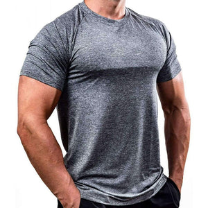 Compression Quick Dry Shirts Mens Gyms Fitness T-shirt Superelastic Skinny Tee Shirt Tops Male Jogger Workout Crossfit Clothing