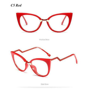 Planet Gates C5 mimiyou Fashion High-Quality Cat Eye Glasses Frame Women Optical Eyewear Lady Eyeglasses Frame Clear UV400 Brand Designer oculos