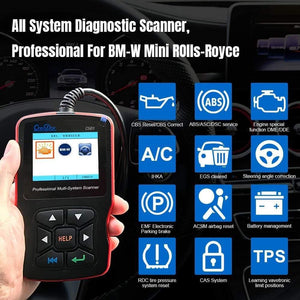 Planet Gates C501 OBD 2 Car Diagnostic for BMW e46 e39 e90 e60 Diagnostic Scanner Code Reader AC EPS Oil Service Reset EPB ABS Airbag