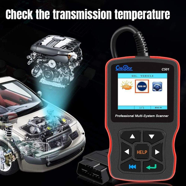 Planet Gates C501 OBD 2 Car Diagnostic for BMW e46 e39 e90 e60 Diagnostic Scanner Code Reader AC EPS Oil Service Reset EPB ABS Airbag