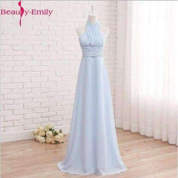 Planet Gates C51 / 6 Bridesmaid dress long 2018 new design chiffon beach summer wedding party Multi wearing formal junior prom dress vestide