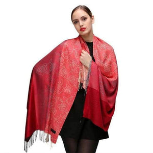 Planet Gates C6 / 180x70cm Winter Scarf Women Silver pashmina Jacquard Wraps shawl Echarpes Femme Long scarves pashmina cachecol feminino inverno