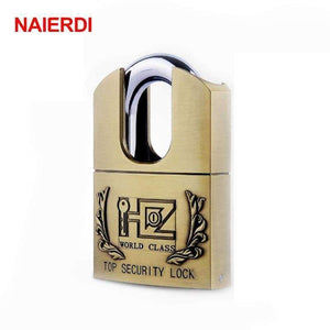 Planet Gates C6 40H NAIERDI C6H Super B Grade Padlocks High Tech Safe Anti-Theft Lock Rustproof Antique Bronze Top Security lock For Home Hardware