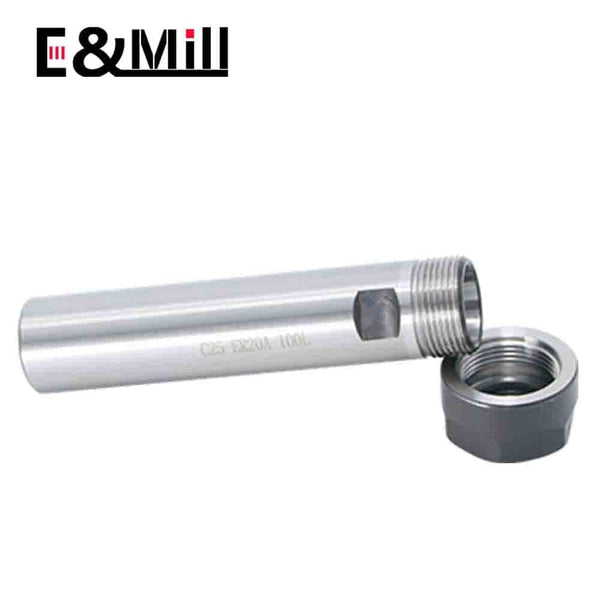 Planet Gates C6 C8 C10 C12 C16 C20 ER8 ER11 ER16 ER20 ER25 Chuck Deep Processing Straight Shank Extension Rod Collet Chuck for CNC Milling