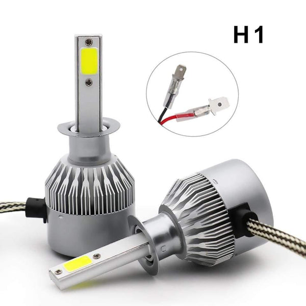 Planet Gates C6 H1 H3 Led Headlight Hulbs H7 LED Car Lights H4 880 H11 HB3 9005 HB4 9006 H13 6000K 72W 12V 24V 8000LM Auto Headlamps