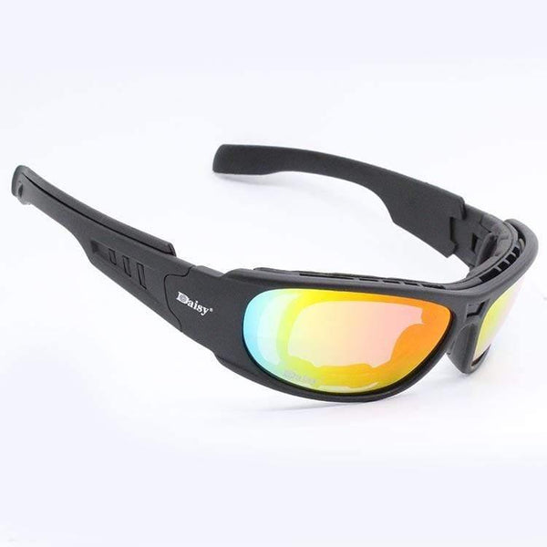 Planet Gates C6 Polarized Glasses CS Army Tactical Motorcycle Hunting Shooting Airsoft Bullet-proof Military Goggles with 4 Lens Kit