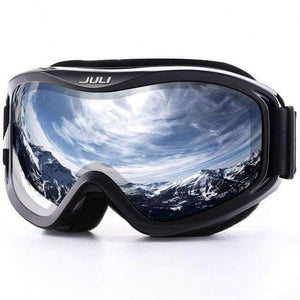 Planet Gates C6 SILVER / China Ski Goggles,Winter Snow Sports Snowboard with Anti-fog Double Lens ski mask glasses skiing men women snow snowboard goggles