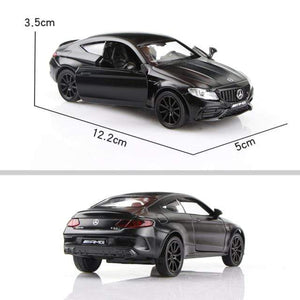 Planet Gates C63 S Matte Black CLS 63 AMG Collection Mode Toys For Children Simulation Exquisite Diecasts Toy Vehicles RMZ city Car Styling 1:36 Alloy Car