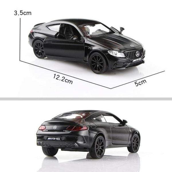 Planet Gates C63 S Matte Black CLS 63 AMG Collection Mode Toys For Children Simulation Exquisite Diecasts Toy Vehicles RMZ city Car Styling 1:36 Alloy Car