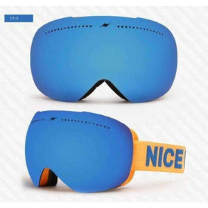 Planet Gates C7-2 2017 New Winter Ski Goggles Double Lens UV400 Anti-fog Big Ski Mask Glasses Skiing Men Women Snow Snowboard Eyewear Large Brands