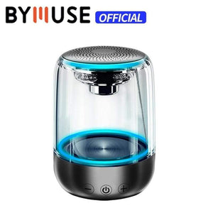 Planet Gates C7 BLACK / Speaker Wireless Bluetooth Speakers LED Lights  Stereo Column Portable Speaker  TF Card FM  For Phones Speaker HIFI