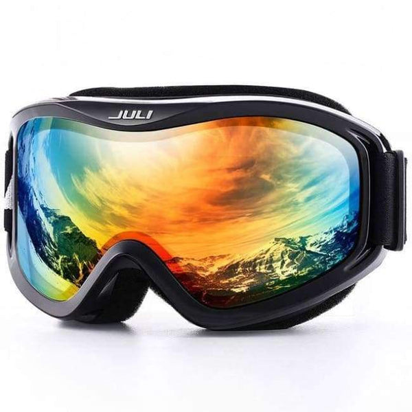 Planet Gates C7 COLORFUL / China Ski Goggles,Winter Snow Sports Snowboard with Anti-fog Double Lens ski mask glasses skiing men women snow snowboard goggles