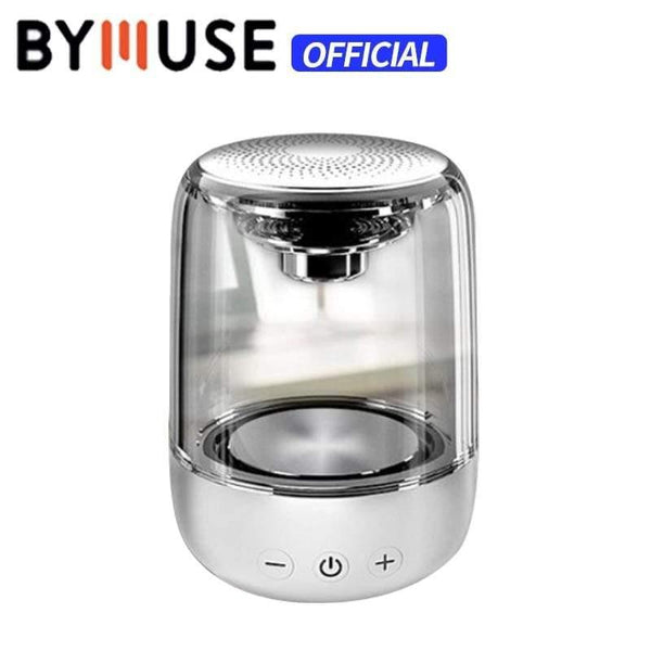 Planet Gates C7 WHITE / Speaker Wireless Bluetooth Speakers LED Lights  Stereo Column Portable Speaker  TF Card FM  For Phones Speaker HIFI