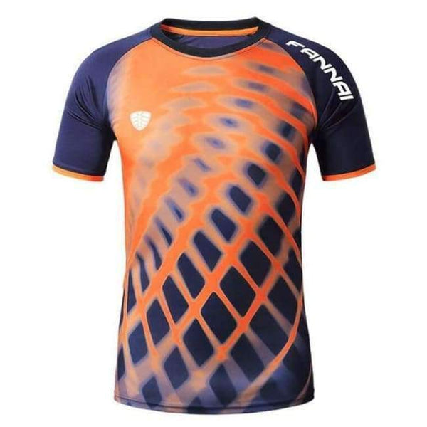 Planet Gates C7 / XL Tennis shirts Outdoor sports t-shirt O-neck Quick Dry Breathable Running badminton Short-sleeve tops for men tee shirt