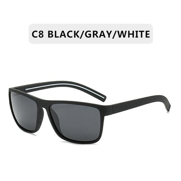 Planet Gates C8 Polarized Sunglasses For Men Plastic Oculos de sol Men's Fashion Square Driving Eyewear Travel Sun Glass