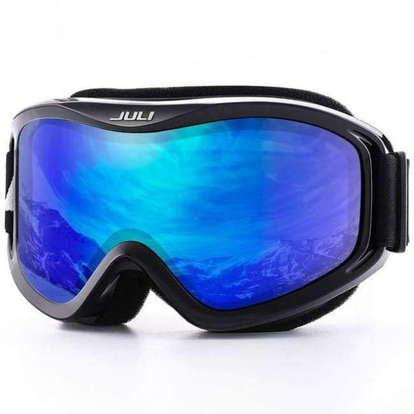 Planet Gates C8 REVO BLUE BLACK / China Ski Goggles,Winter Snow Sports Snowboard with Anti-fog Double Lens ski mask glasses skiing men women snow snowboard goggles