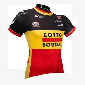 Planet Gates C9 / XS LOTTO Cycling Jersey Summer Bike Clothing racing Bicycle Breathable shirt Short Sleeve Maillot Ciclismo Sportswear