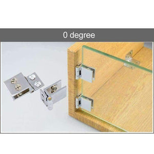 Planet Gates Cabinet door hinge /glass clips clamp,for Showcase Wine cooler cupboard,single and double glass,no hole,furniture hardware