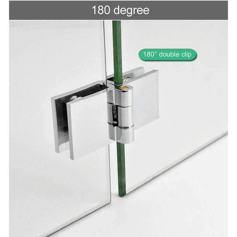 Planet Gates Cabinet door hinge /glass clips clamp,for Showcase Wine cooler cupboard,single and double glass,no hole,furniture hardware