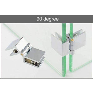 Planet Gates Cabinet door hinge /glass clips clamp,for Showcase Wine cooler cupboard,single and double glass,no hole,furniture hardware