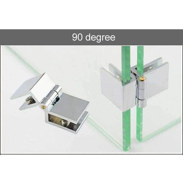 Planet Gates Cabinet door hinge /glass clips clamp,for Showcase Wine cooler cupboard,single and double glass,no hole,furniture hardware