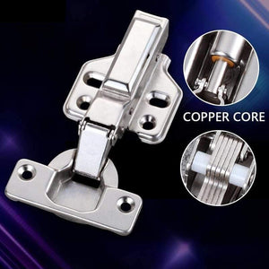Cabinet Hinge Hydraulic Furniture Door Hinges Copper Core Damper Buffer Soft Closer Cupboard Full/Half/Embed Cold Rolled Steel