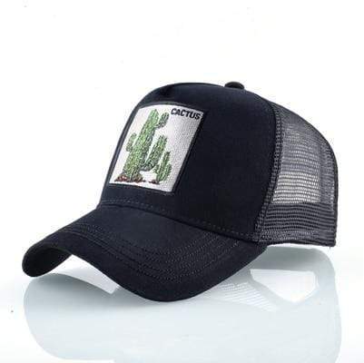 Planet Gates Cactus BK Cotton Snapback caps for men Embroidery wolf Baseball Cap Women's Breathable Mesh Trucker Bone rooster Hip Hop hats