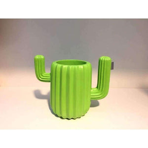 Planet Gates Cactus Desk Stationery Organizer Plastic Pen Holder Magnetic Container for Office Accessories House Supplies