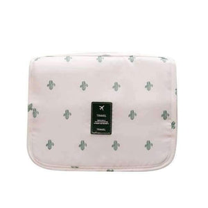 Planet Gates cactus Waterproof Women Makeup Bag Large Travel Beauty Cosmetic Bag Trip Organizer Case Necessaries Make Up Toiletry Bag