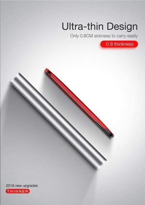 Planet Gates CAFELE LED display Portable Power Bank Dual USB Output External Battery Charging For iphone X Xs Xr 8 samsung S9 huawei xiaomi