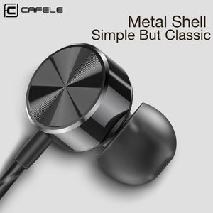 Planet Gates CAFELE Professional In-Ear Wired Earphone High fidelity Sound Quality Metal Heavy Bass Music Wired Earphone for phone