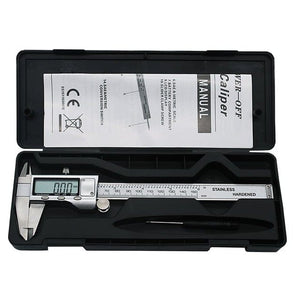 Planet Gates Caliper box TON09 6-Inch 150mm Stainless Steel Electronic Digital Vernier Caliper Metal Micrometer Measuring