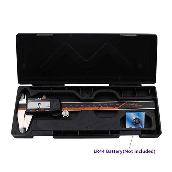 Planet Gates Caliper Electronic Vernier Micromete Digital Calipers Gauge Stainless Meter Foot Caliber 0-150mm Measurement 6inch Ruler LCD