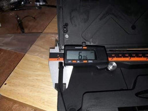 Planet Gates Caliper Electronic Vernier Micromete Digital Calipers Gauge Stainless Meter Foot Caliber 0-150mm Measurement 6inch Ruler LCD