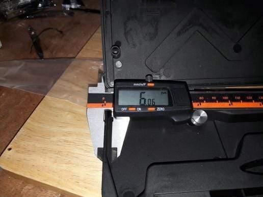 Planet Gates Caliper Electronic Vernier Micromete Digital Calipers Gauge Stainless Meter Foot Caliber 0-150mm Measurement 6inch Ruler LCD