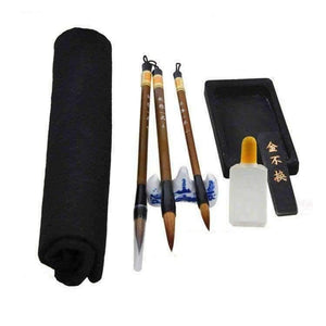 Planet Gates Calligraphy brush pen traditional writing brush pen painting calligraphy gift box kit children student painting supplies