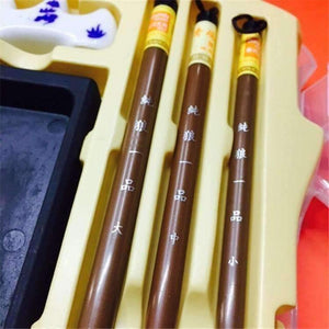 Planet Gates Calligraphy brush pen traditional writing brush pen painting calligraphy gift box kit children student painting supplies