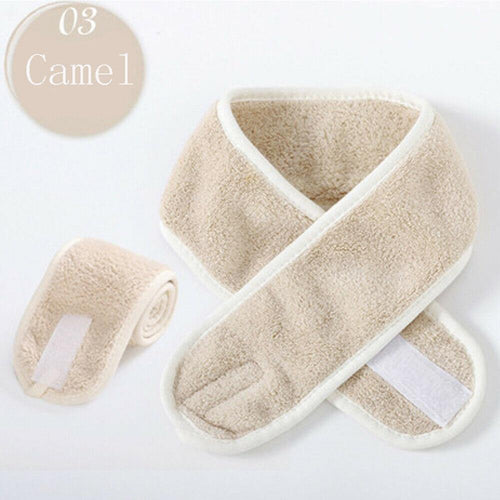 1PC Women Adjustable Makeup Headbands Wrap Tiara Turban Face Wash Bath Salon SPA Velcro Hairband For Women Accessories