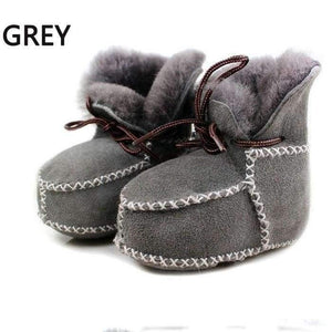 Planet Gates camel / 2 Genuine Leather baby shoes boots infants warm shoes fur wool girls baby booties Sheepskin boy baby