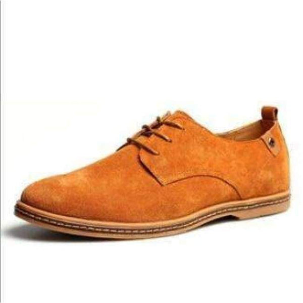 Planet Gates Camel / 6.5 2018 fashion men casual shoes new spring men flats lace up male suede oxfords men leather shoes zapatillas hombre size 38-48