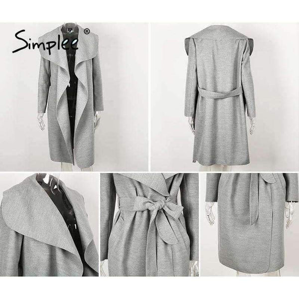 Planet Gates Camel / S Black ruffle warm winter coat Women turndown long coat collar overcoat female Casual autumn 2016 pink outerwear