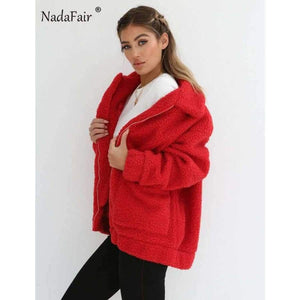 Planet Gates Camel / S Fleece faux shearling jacket coat women autumn winter warm thick teddy coat female casual overcoat oversize outerwear
