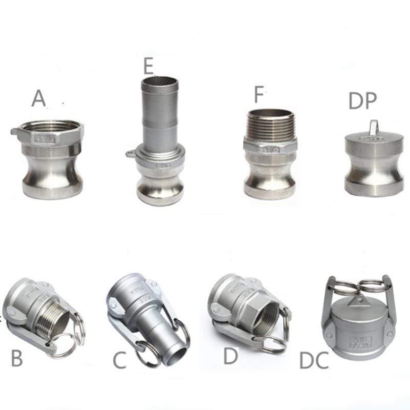 Camlock Couplings  1/2" to 2" Stainless Steel Camlock Fittings  Homebrew  MPT FPT Barb Adapte