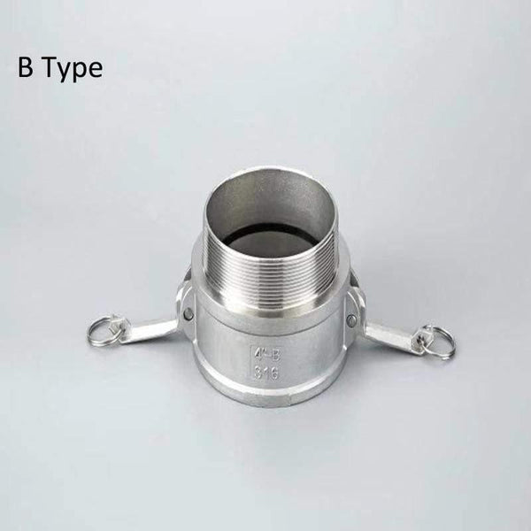 Camlock Couplings  1/2" to 2" Stainless Steel Camlock Fittings  Homebrew  MPT FPT Barb Adapte