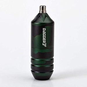 Planet Gates Camo Green EZ Dagger Y FAULHABER Motor Cartridge Tattoo Machine Pen Lining Shading for Cartridge Needle with 1pcs EZ Master Clip Cord
