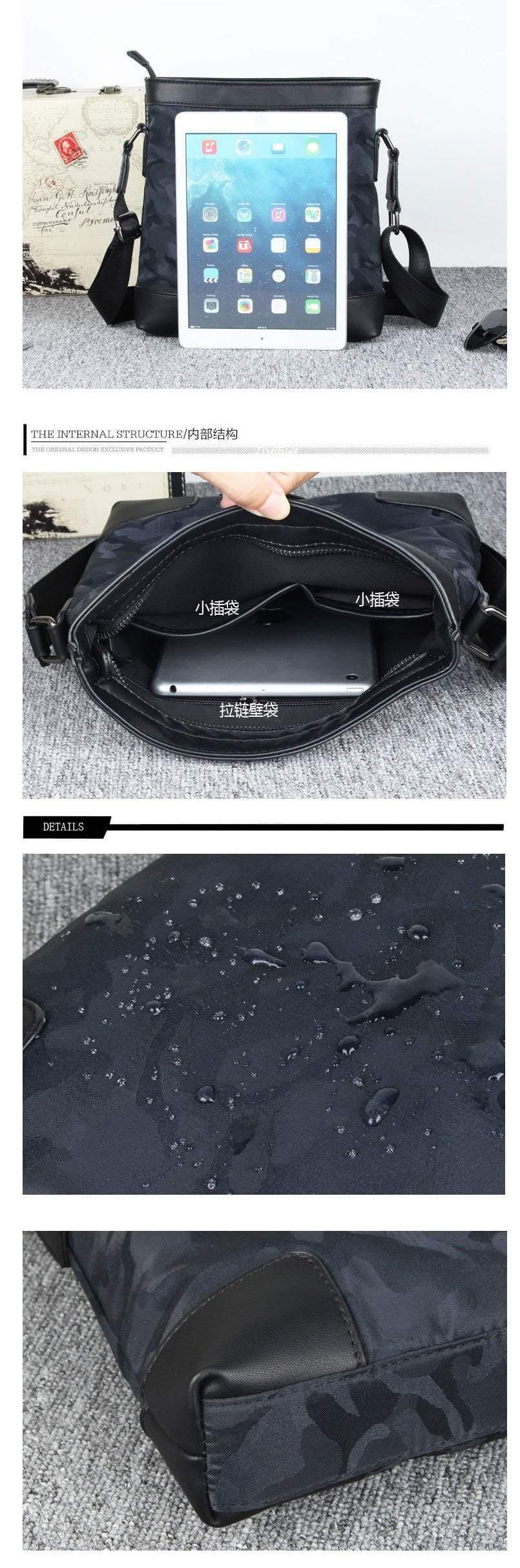 Planet Gates Camouflag Men Bag Fashion Men Messenger Bag High Quality Male Vintage Crossbody Shoulder Bag